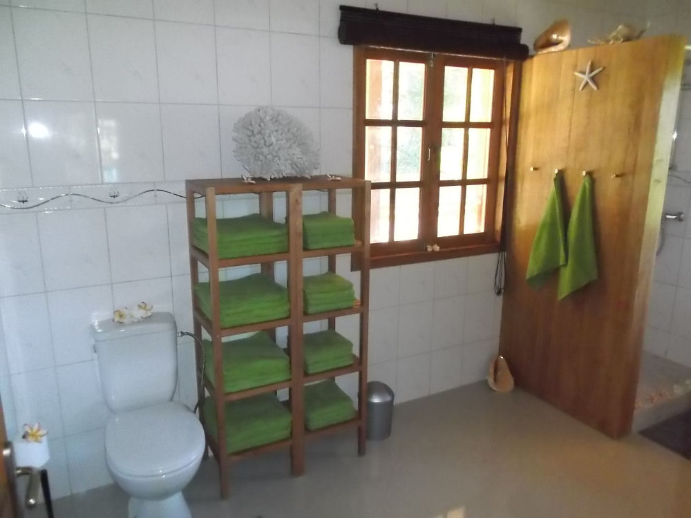 The bathroom