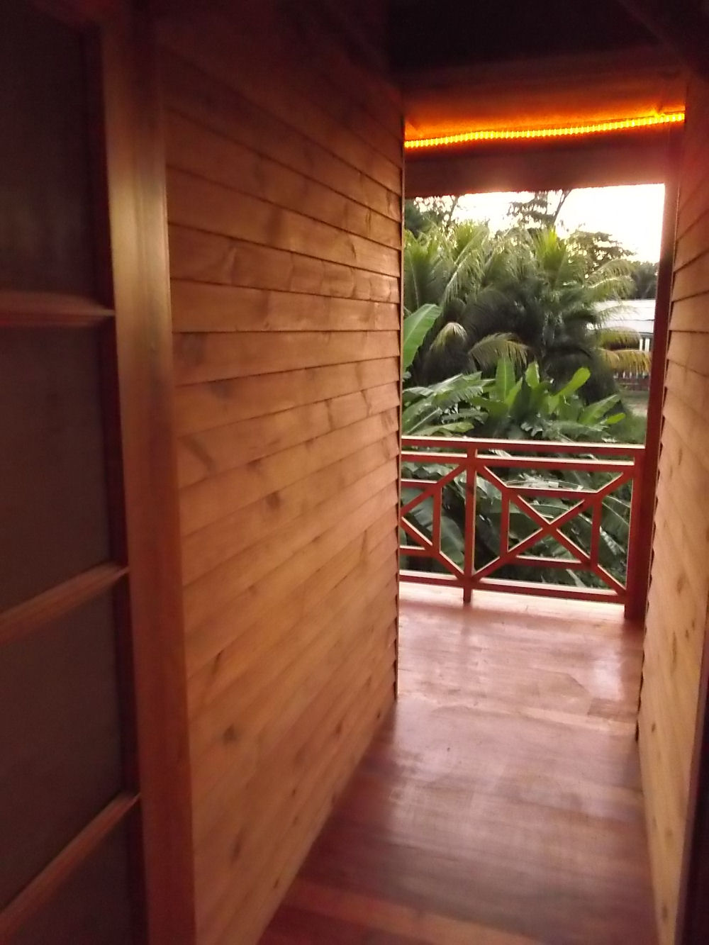 The front door